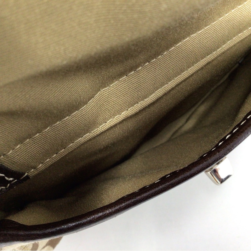 Coach satchel shoulder bag handbag cloth - Picture 8 of 9